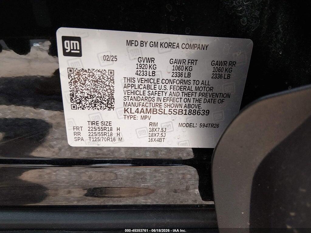 KL4AMBSL5SB188639 2025 BUICK ENCORE GX photo no. 9