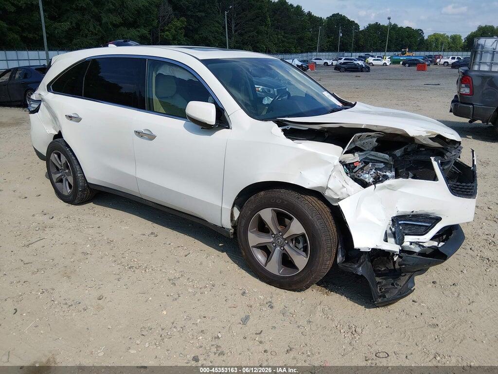 5FRYD4H20EB014699 2014 ACURA MDX photo no. 1