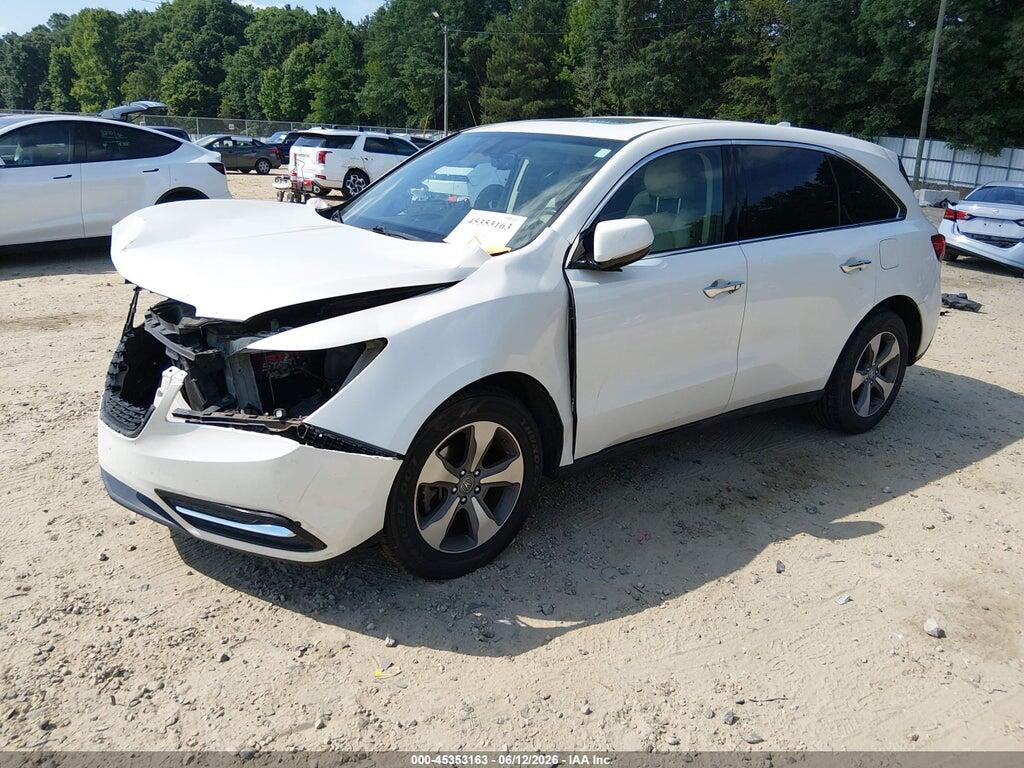 5FRYD4H20EB014699 2014 ACURA MDX photo no. 2