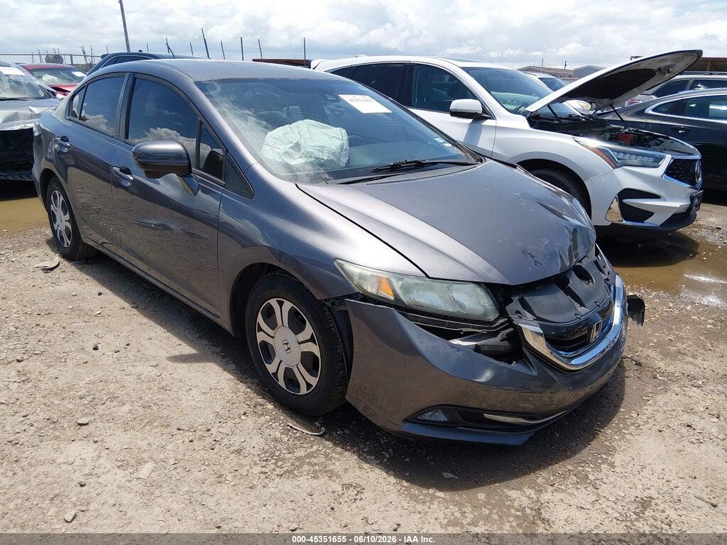 19XFB4F24EE001297 2014 HONDA CIVIC HYBRID photo no. 1