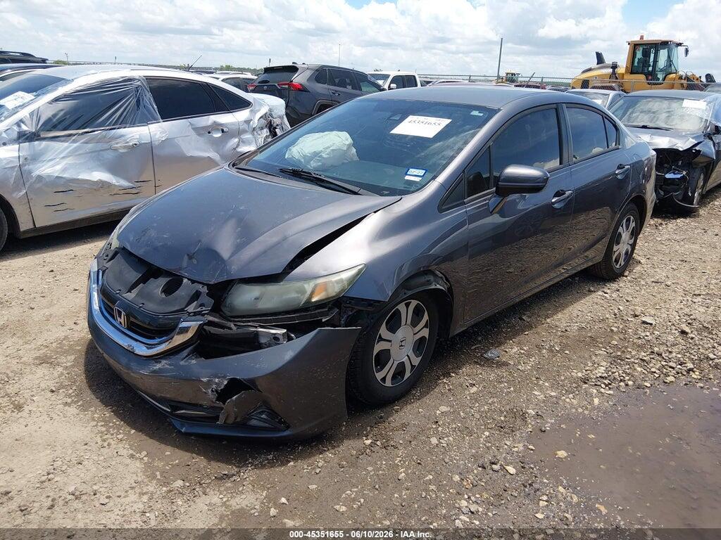 19XFB4F24EE001297 2014 HONDA CIVIC HYBRID photo no. 2