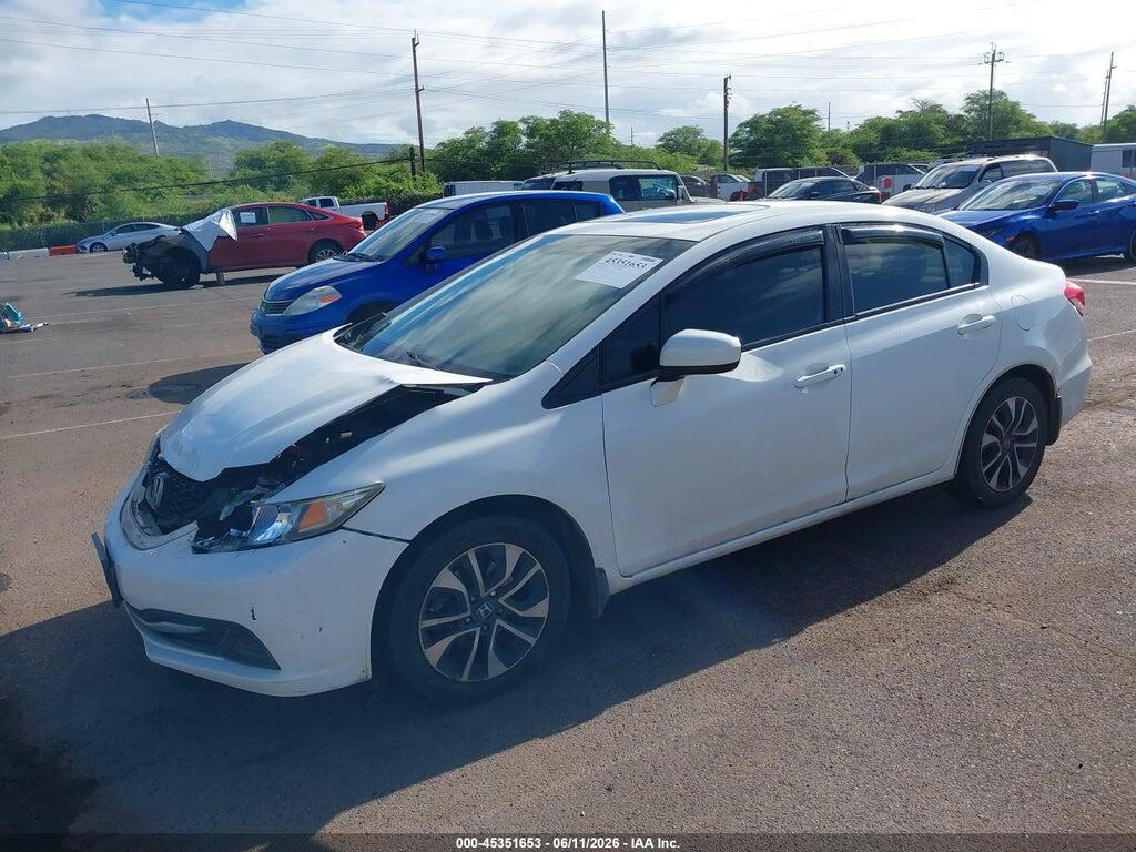 2HGFB2F89FH529126 2015 HONDA CIVIC photo no. 2
