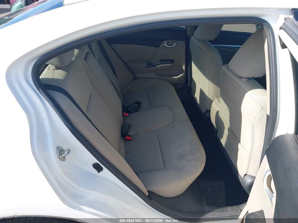 2HGFB2F89FH529126 2015 HONDA CIVIC photo no. 8