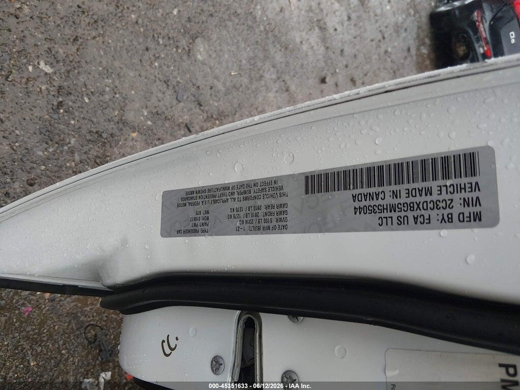 2C3CDXBG5MH535044 2021 DODGE CHARGER photo no. 9