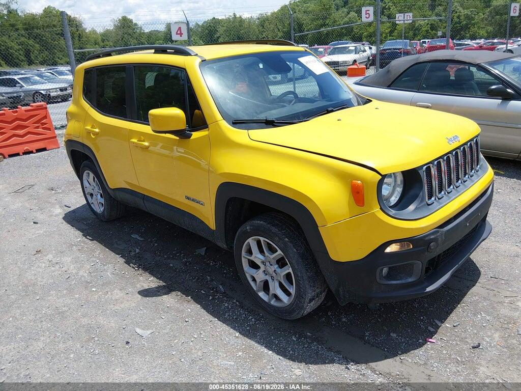 ZACCJBBT5GPD08699 2016 JEEP RENEGADE photo no. 1