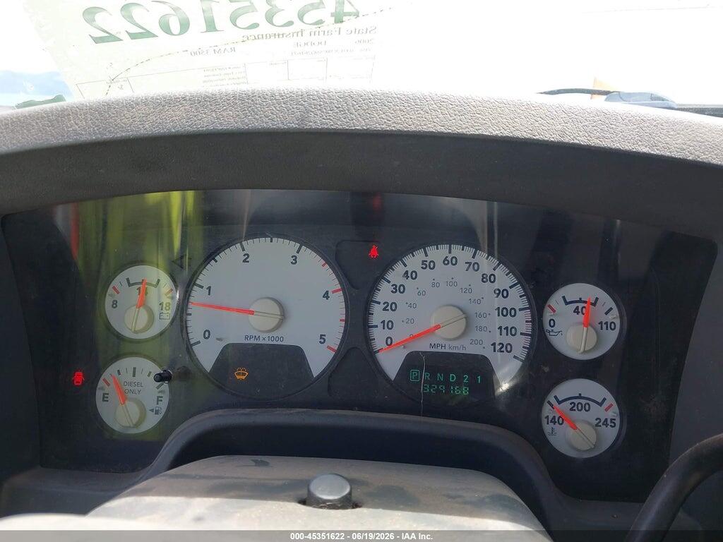 3D7LX38C86G261671 2006 DODGE RAM 3500 photo no. 7