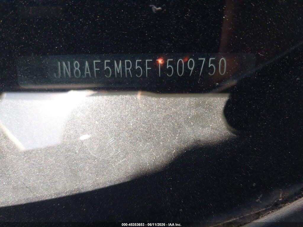 JN8AF5MR5FT509750 2015 NISSAN JUKE photo no. 9