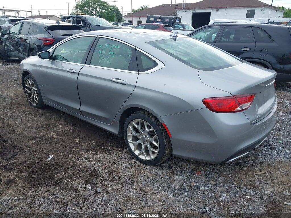 1C3CCCEG1GN100668 2016 CHRYSLER 200 photo no. 3