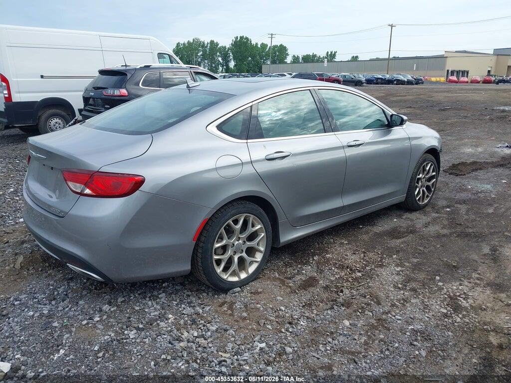 1C3CCCEG1GN100668 2016 CHRYSLER 200 photo no. 4