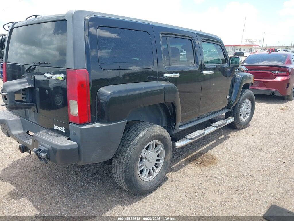 5GTEN13E198118635 2009 HUMMER H3 SUV photo no. 4