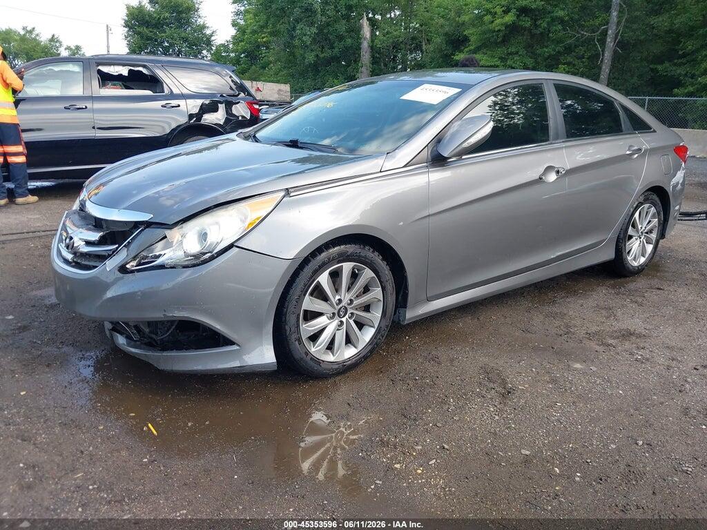 5NPEC4AC8EH900782 2014 HYUNDAI SONATA photo no. 2