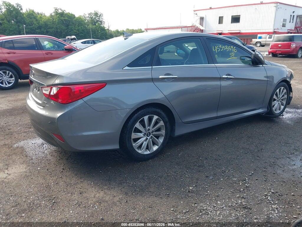 5NPEC4AC8EH900782 2014 HYUNDAI SONATA photo no. 4