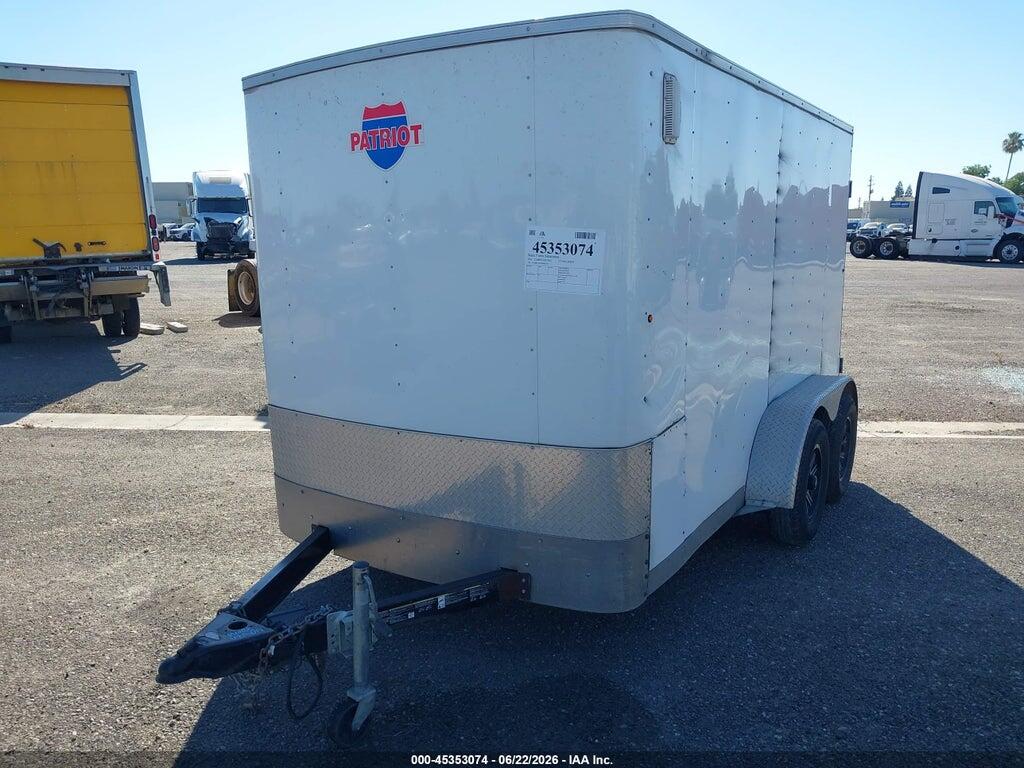 4YMBC1222MR002173 2021 CARRY-ON TRAILER 12' ENCLOSED photo no. 2