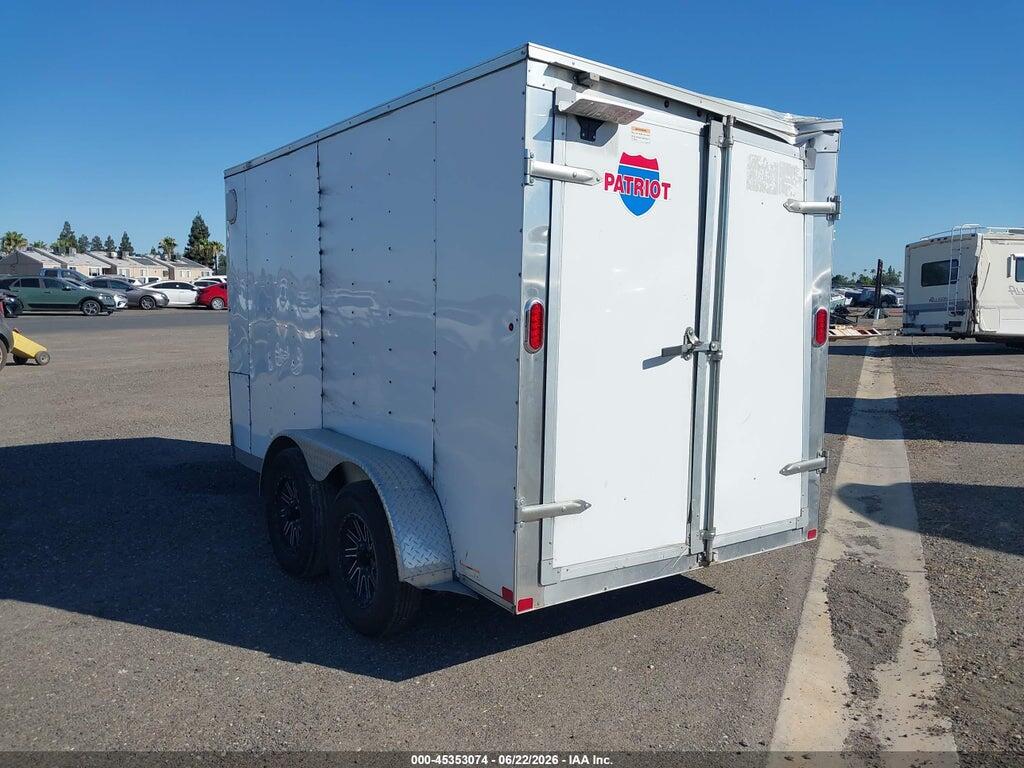 4YMBC1222MR002173 2021 CARRY-ON TRAILER 12' ENCLOSED photo no. 3