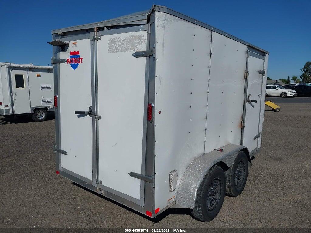 4YMBC1222MR002173 2021 CARRY-ON TRAILER 12' ENCLOSED photo no. 4