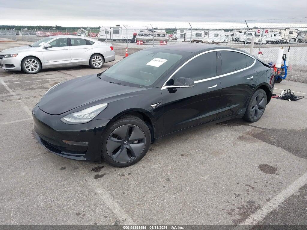 5YJ3E1EA0KF193373 2019 TESLA MODEL 3 photo no. 2