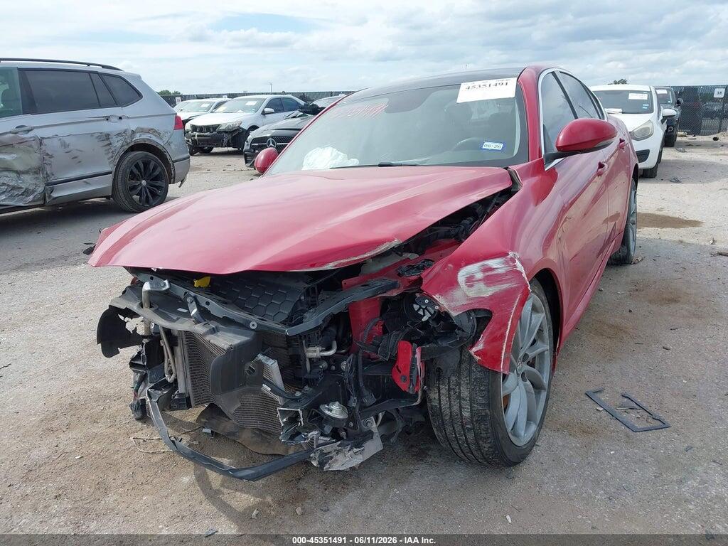 ZARFAEBN9J7575354 2018 ALFA ROMEO GIULIA photo no. 2