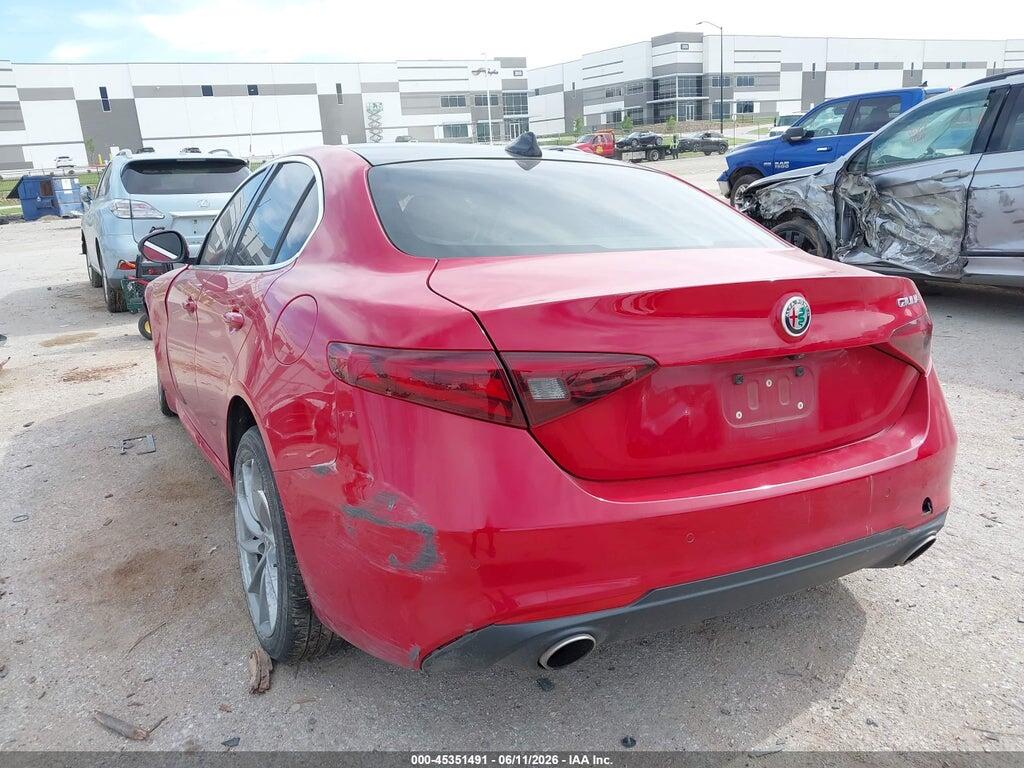 ZARFAEBN9J7575354 2018 ALFA ROMEO GIULIA photo no. 3