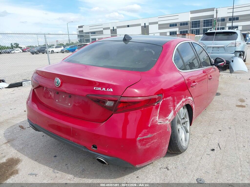 ZARFAEBN9J7575354 2018 ALFA ROMEO GIULIA photo no. 4