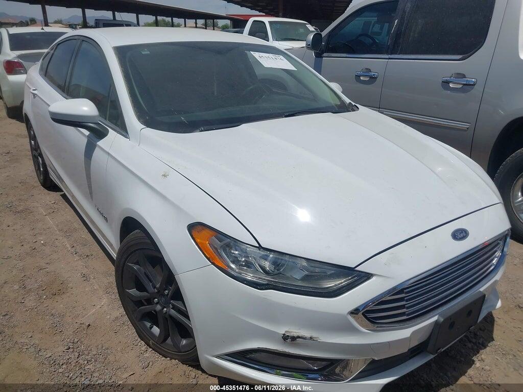 3FA6P0LU6JR132689 2018 FORD FUSION HYBRID photo no. 1