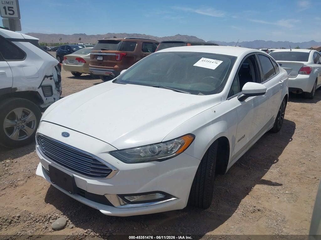 3FA6P0LU6JR132689 2018 FORD FUSION HYBRID photo no. 2