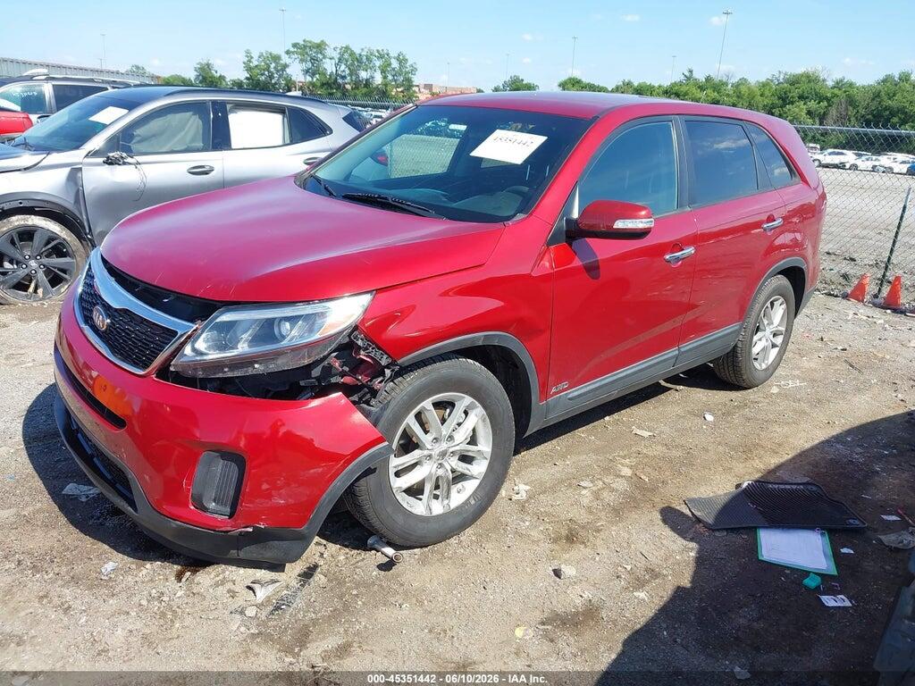 5XYKTCA6XEG445397 2014 KIA SORENTO photo no. 2