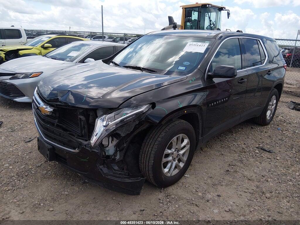 1GNERFKW7KJ288992 2019 CHEVROLET TRAVERSE photo no. 2