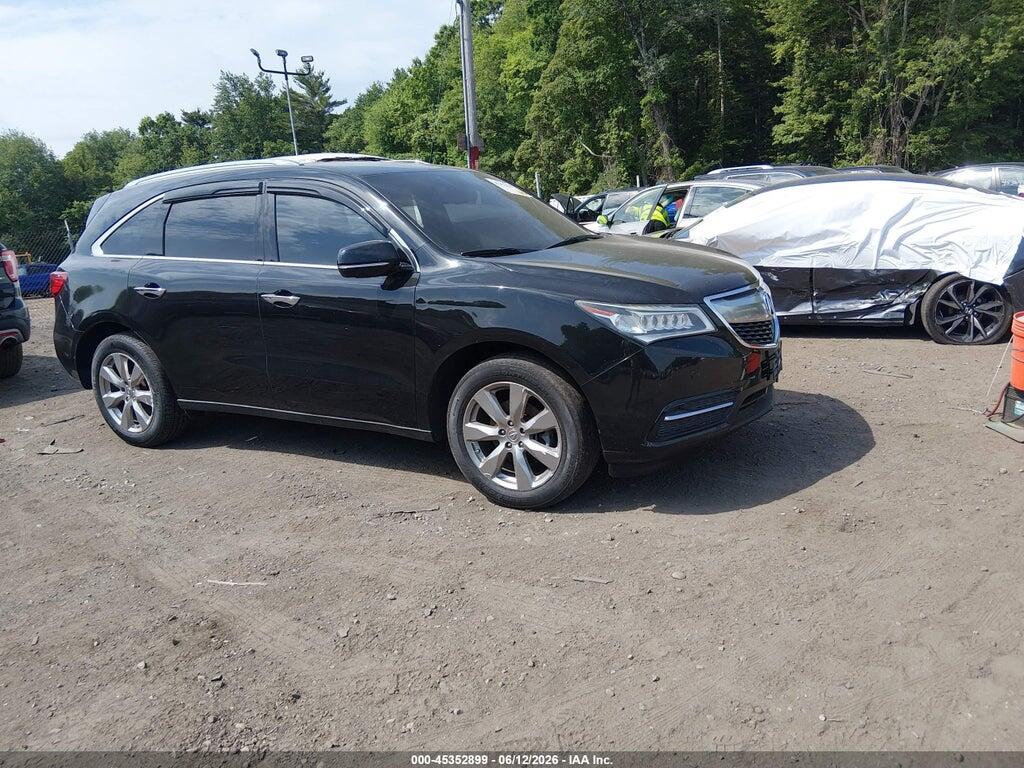 5FRYD4H8XEB044992 2014 ACURA MDX photo no. 1