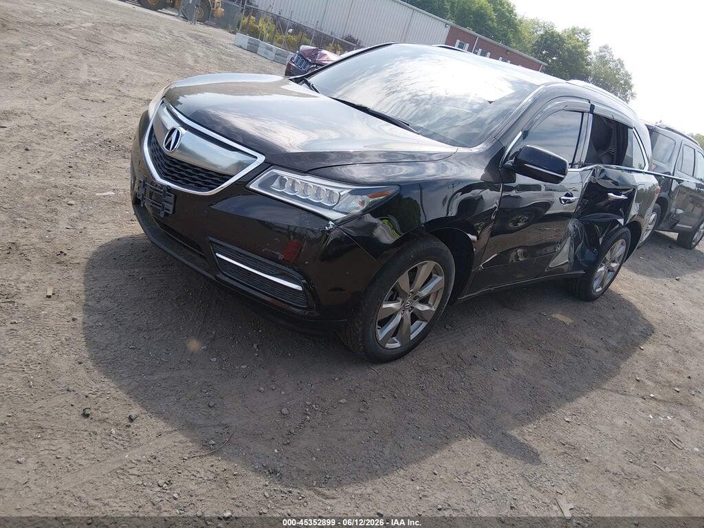 5FRYD4H8XEB044992 2014 ACURA MDX photo no. 2