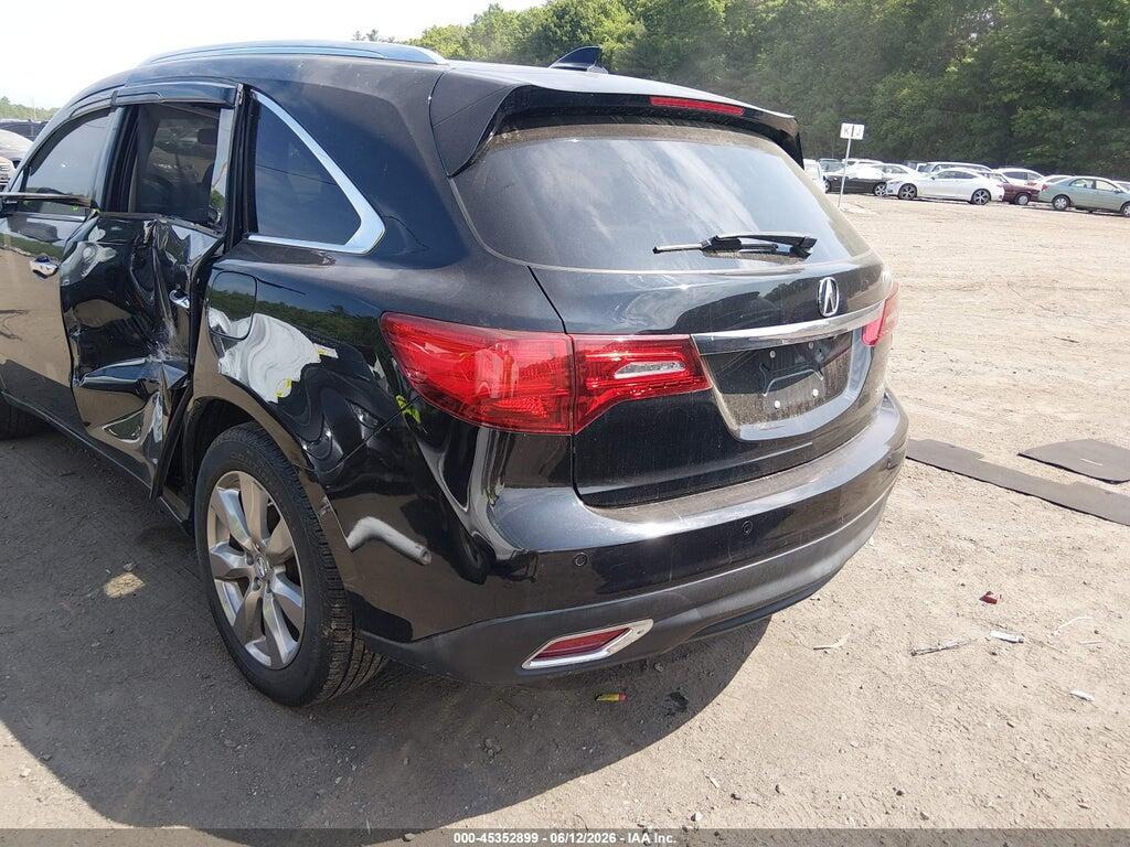 5FRYD4H8XEB044992 2014 ACURA MDX photo no. 3