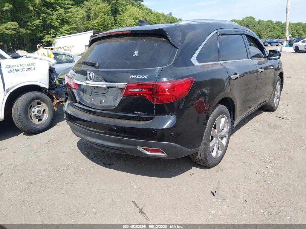 5FRYD4H8XEB044992 2014 ACURA MDX photo no. 4