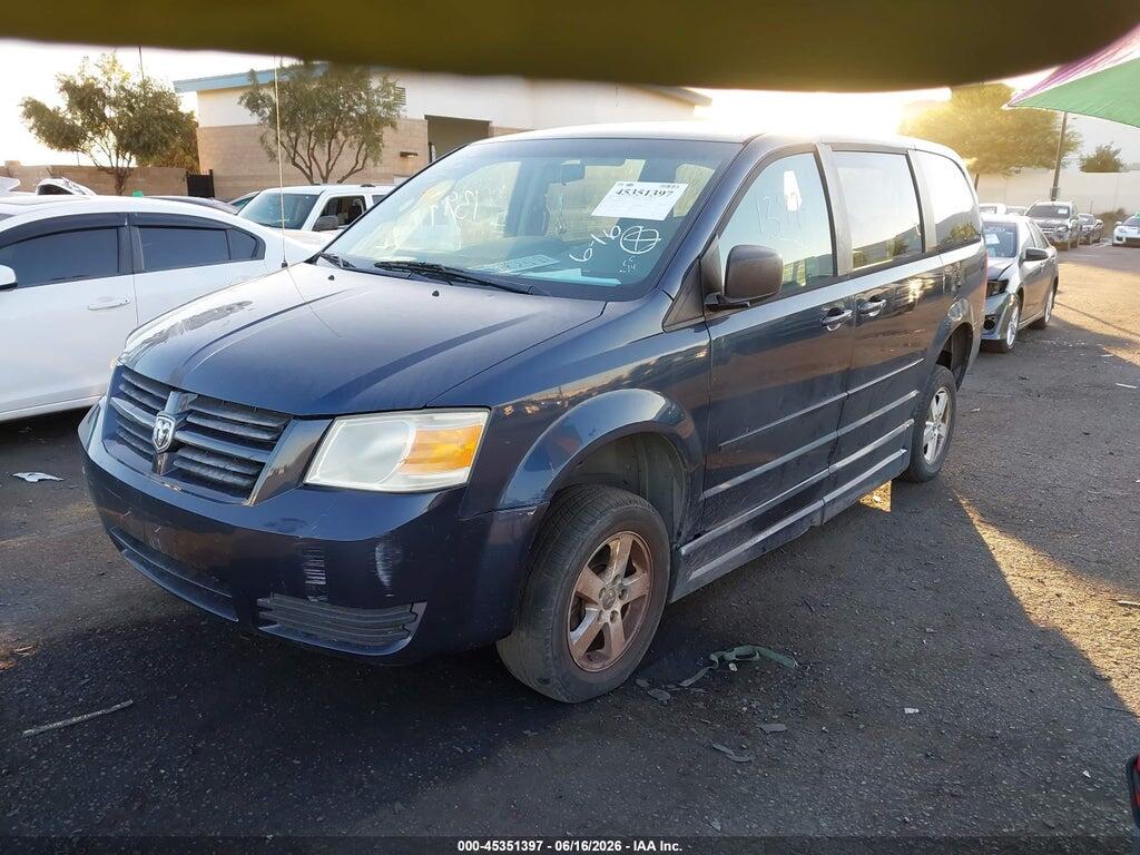 2D8HN44E09R603701 2009 DODGE GRAND CARAVAN photo no. 2