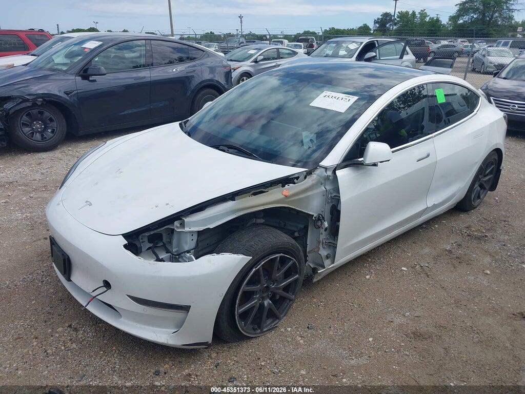5YJ3E1EB8KF511538 2019 TESLA MODEL 3 photo no. 2