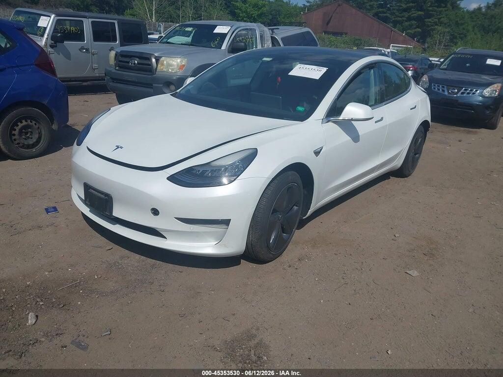 5YJ3E1EB3KF493417 2019 TESLA MODEL 3 photo no. 2