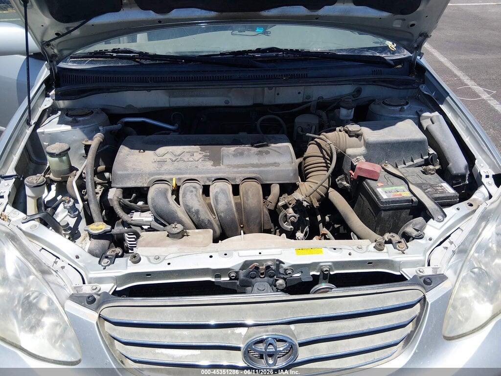 JTDBR32E042020607 2004 TOYOTA COROLLA photo no. 10