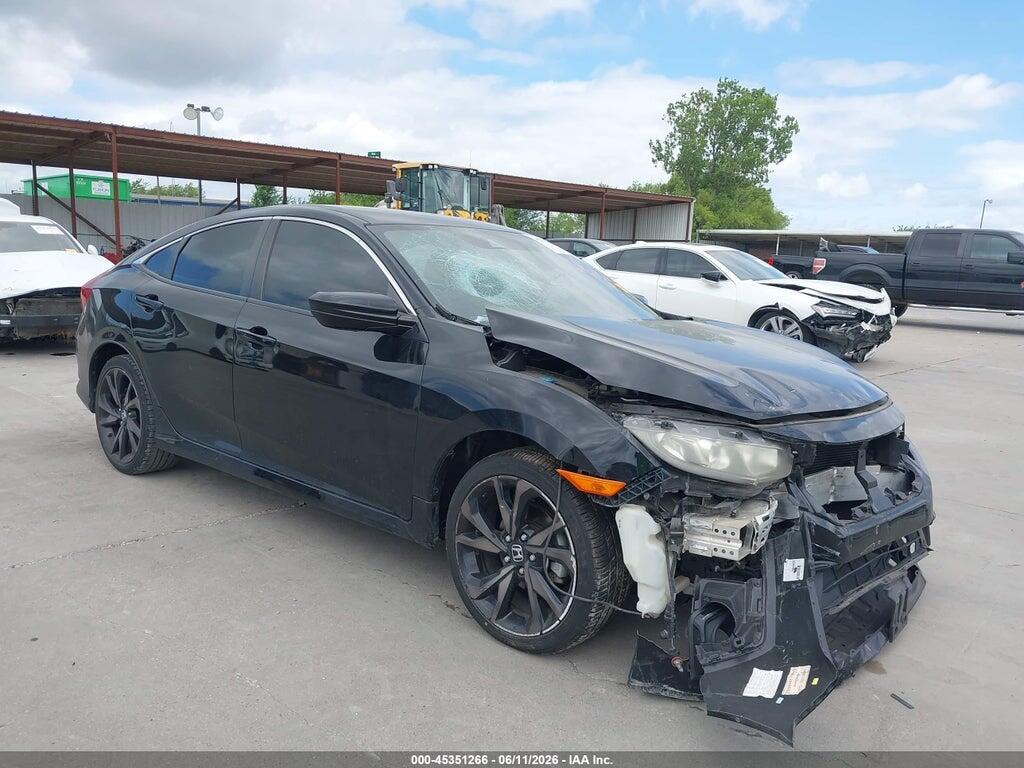 2HGFC2F82KH504706 2019 HONDA CIVIC photo no. 1