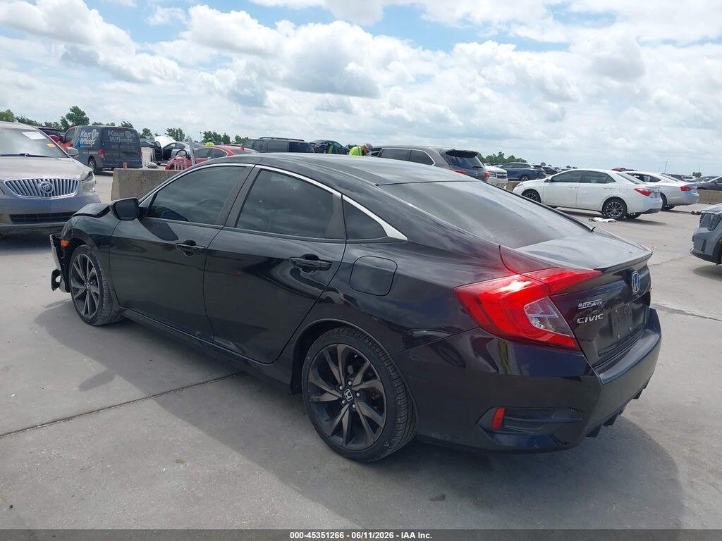 2HGFC2F82KH504706 2019 HONDA CIVIC photo no. 3