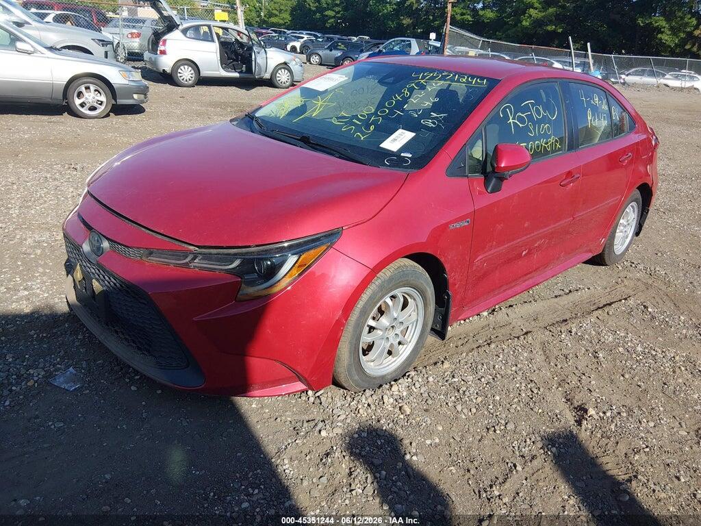 JTDEAMDE2MJ020394 2021 TOYOTA COROLLA photo no. 2