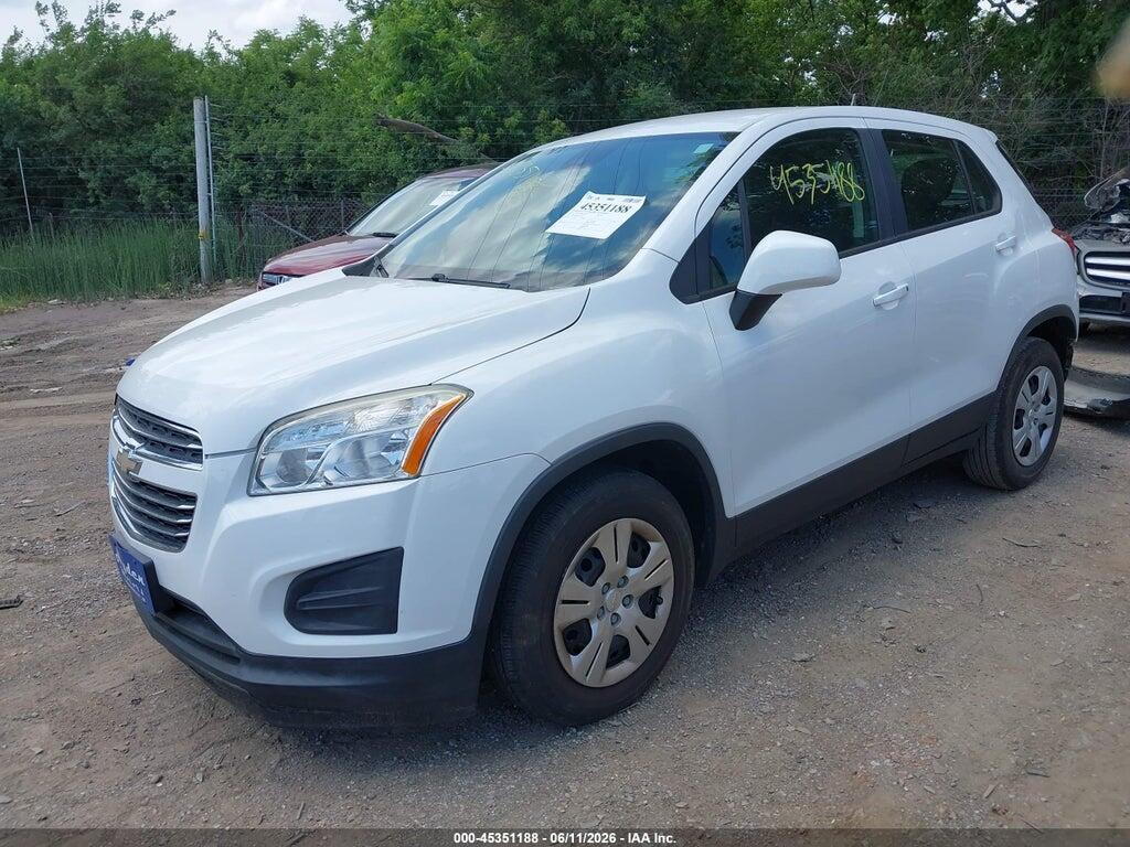 3GNCJKSB6FL254450 2015 CHEVROLET TRAX photo no. 2