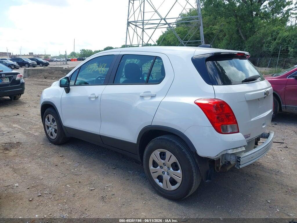 3GNCJKSB6FL254450 2015 CHEVROLET TRAX photo no. 3