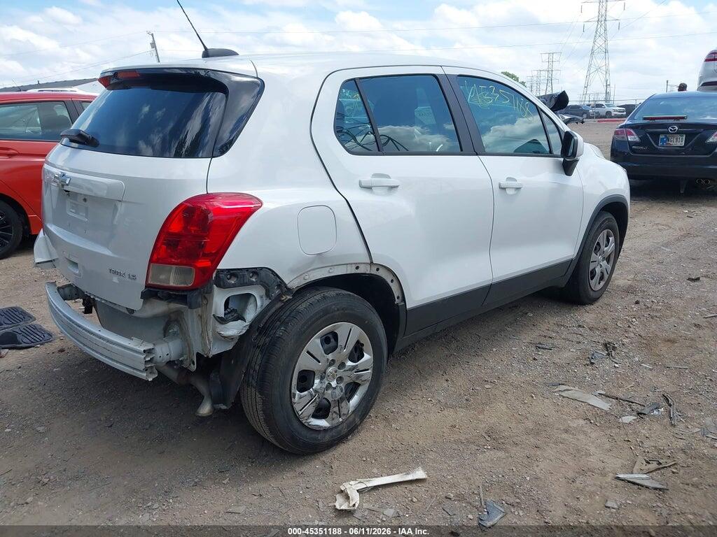 3GNCJKSB6FL254450 2015 CHEVROLET TRAX photo no. 4