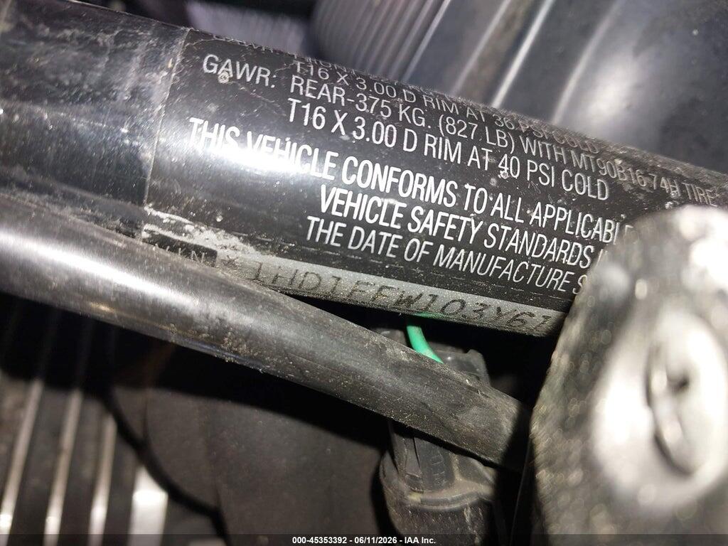 1HD1FFW103Y611088 2003 HARLEY-DAVIDSON FLHTCI photo no. 10