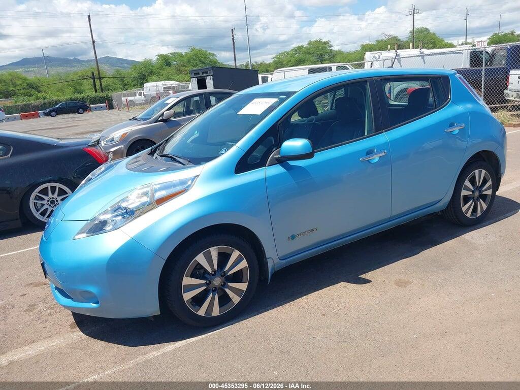 1N4AZ0CPXFC309569 2015 NISSAN LEAF photo no. 2