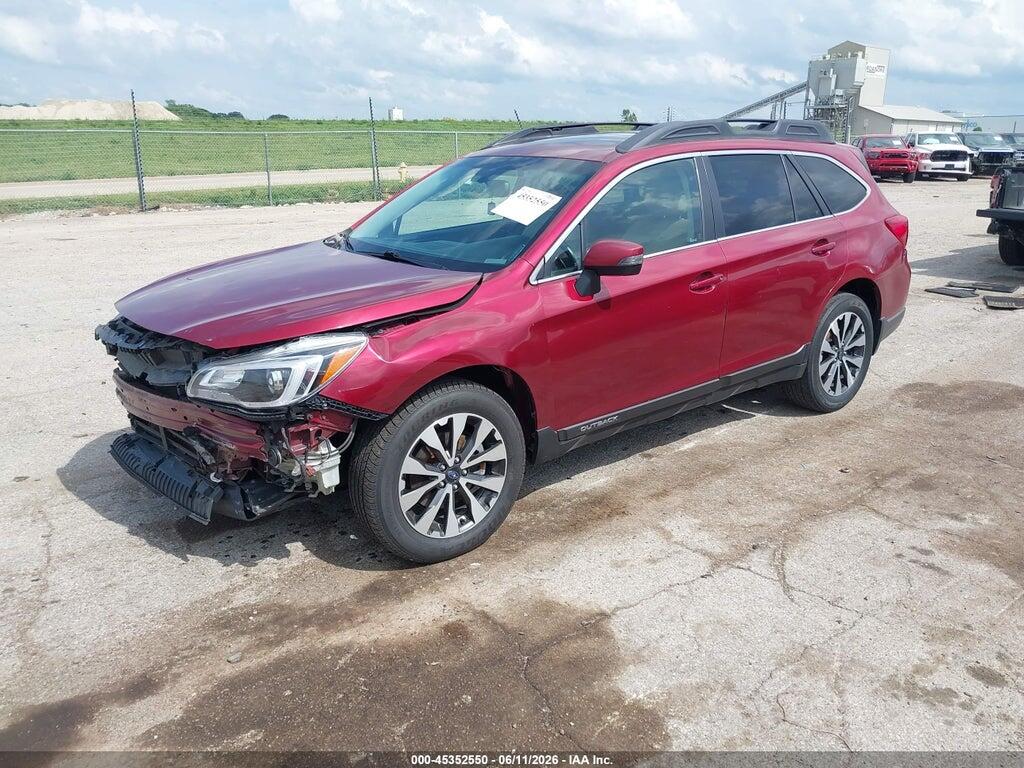 4S4BSBNC7G3271370 2016 SUBARU OUTBACK photo no. 2