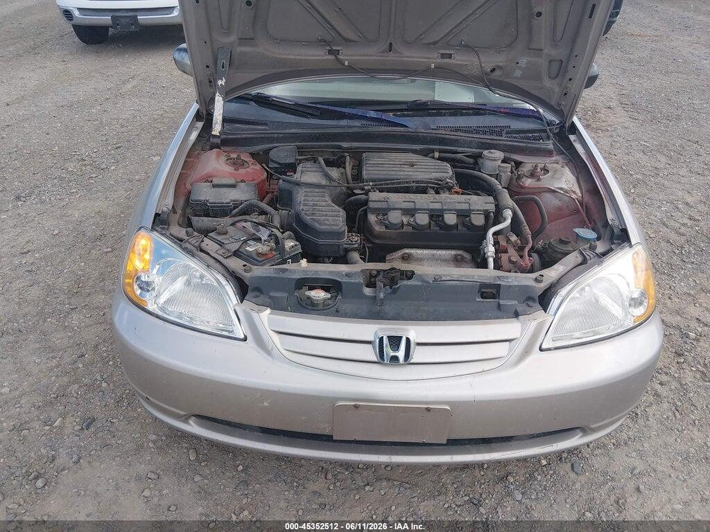 2HGES15571H618604 2001 HONDA CIVIC photo no. 10