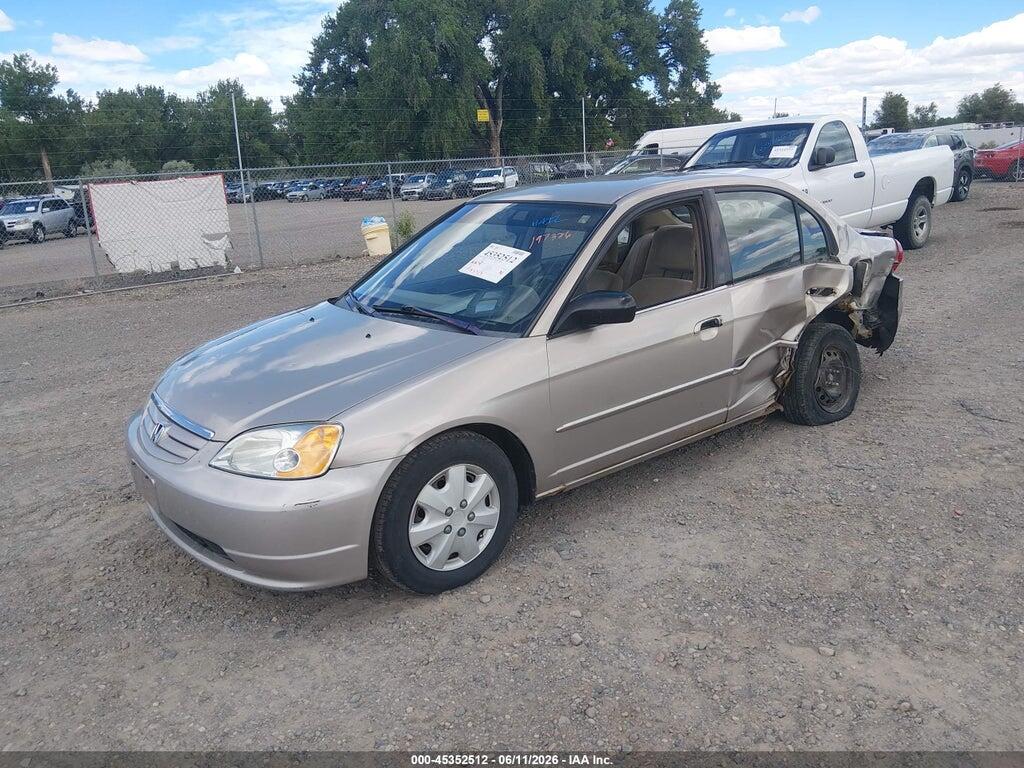 2HGES15571H618604 2001 HONDA CIVIC photo no. 2