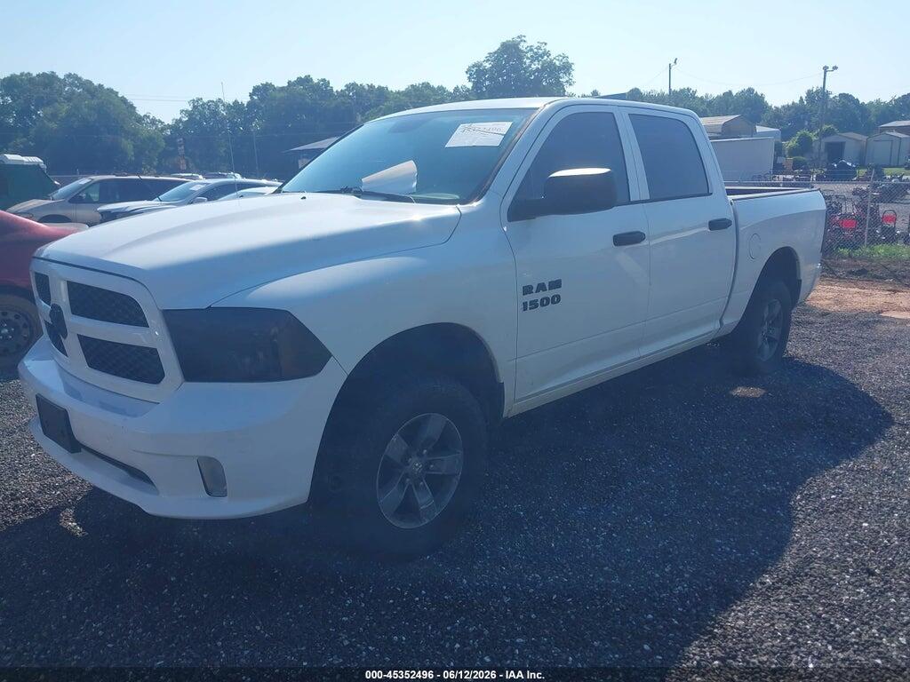 1C6RR7KG9JS257977 2018 RAM 1500 photo no. 2