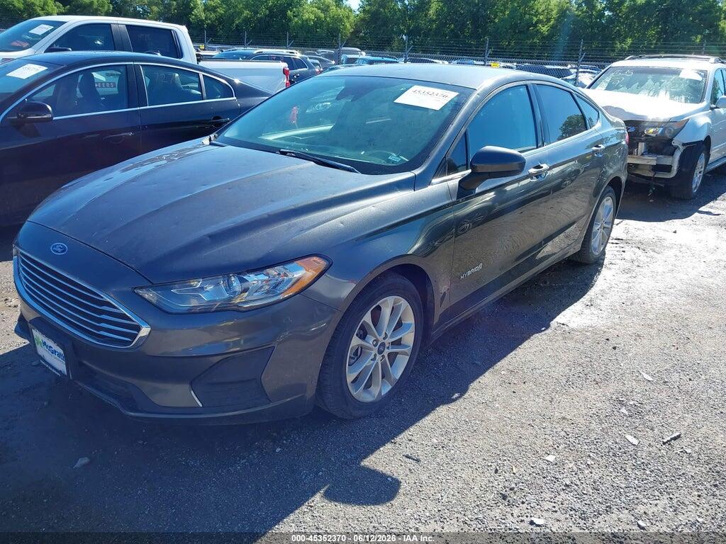 3FA6P0LU7KR253054 2019 FORD FUSION HYBRID photo no. 2