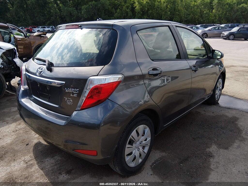 JTDKTUD34DD548822 2013 TOYOTA YARIS photo no. 4