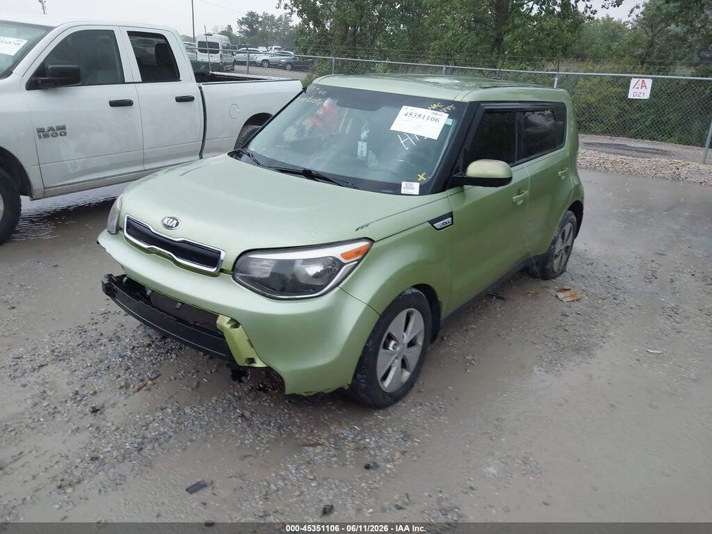KNDJN2A24F7753290 2015 KIA SOUL photo no. 2
